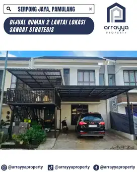 RUMAH 2 LANTAI CLUSTER SERPONG JAYA .DM50.