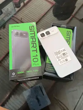 Infinix smart 10plus 8/128 seken murah dan lengkap