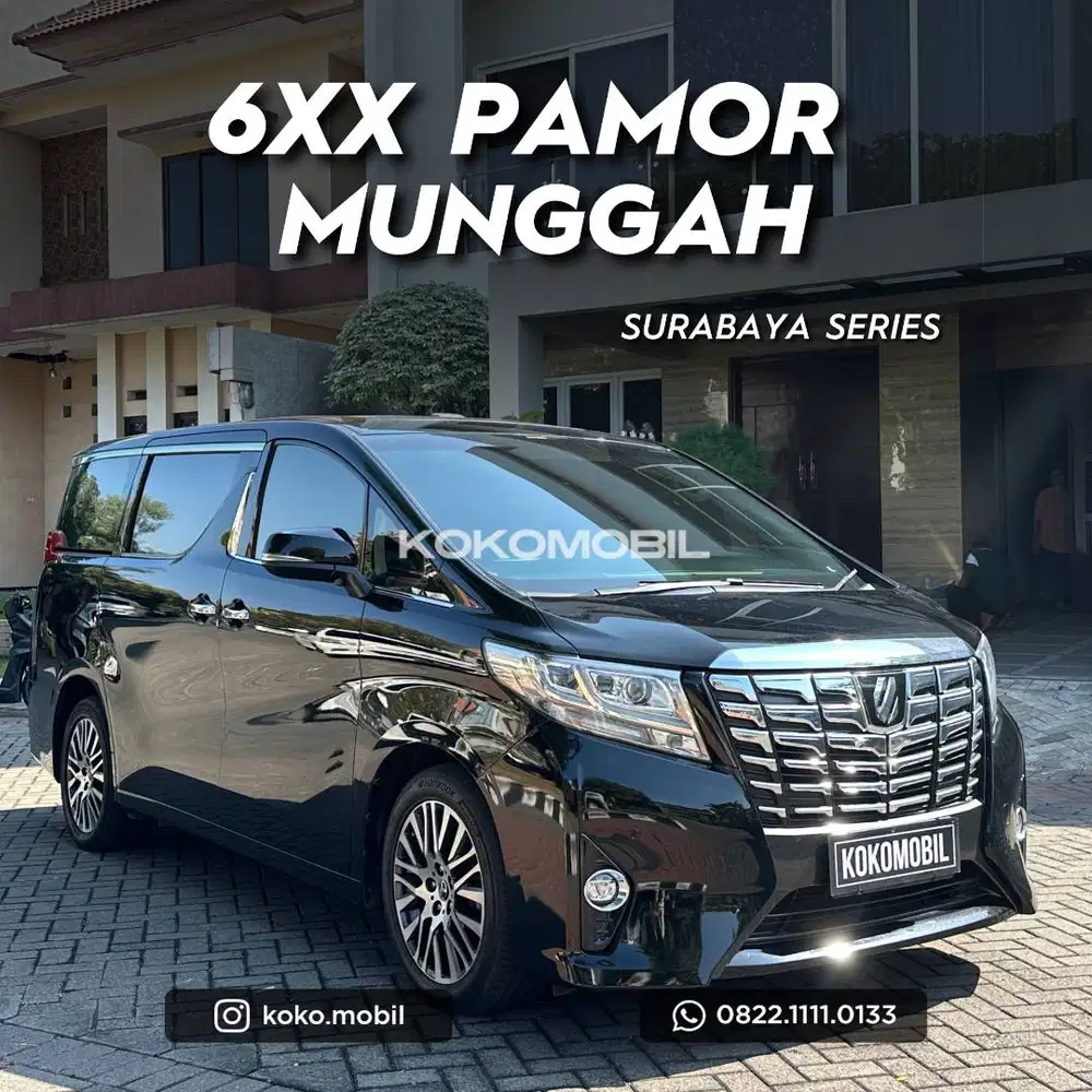 TOYOTA ALPHARD 2.5 G AT 2017