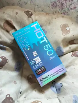 Infinix hot 50 pro+ 8/256 new. Baru garansi resmi. Tt atau jual.