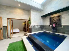 KBP1448 Simple Villa is equipped with a plunge pool inside.