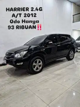 HARRIER 2.4 G Automatic 2012 / 2013 toyota hitam crv cx5