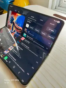 SAMSUNG GALAXY Z FOLD 5, 256/12GB PHANTOM BLACK 98% MULUS LIKE NEW
