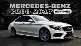 [ISTIMEWA] MERCY C 200 AMG SERIES 2017 AT PUTIH LOW KM SERVICE RECORD!