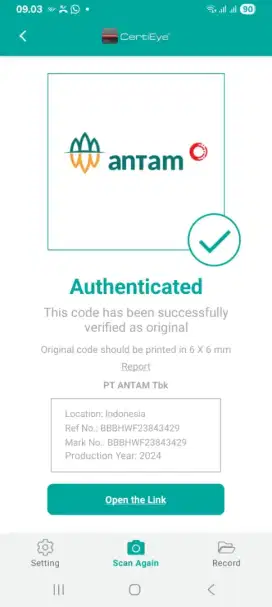 LM ANTAM PRES 10GR