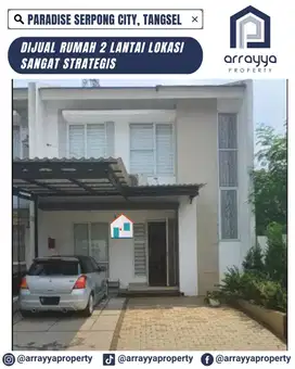 RUMAH SEMI FURNISH DI PARADISE SERPONG CITY .DM45.