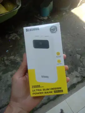 Powerbank redskull 20000mah baru