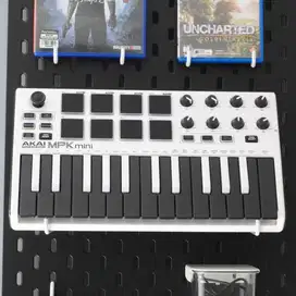 Akai MPK Mini II Spesial Hitam Putih Midi Keyboard/Midi Controller