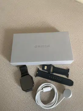 Apple Watch ultra 2 Black Milanese Loop Original Ibox Free Strap