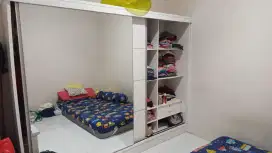 Lemari Jumbo Sliding 2 pintu