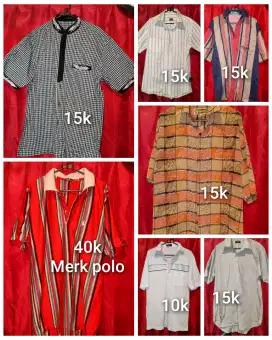 Preloved baju cowo