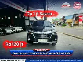 Dp 1jt Avanza 1.3 G Facelift MT 2019 Pjk 06-2026