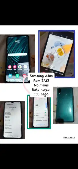 Samsung A10s No Minus