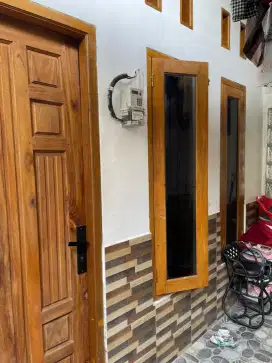 Di kontrakan rumah akses hanya masuk motor
