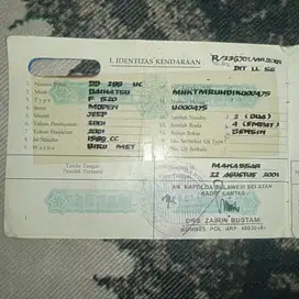 Daihatsu Taruna 2001 Bensin