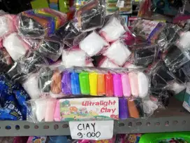 Mainan Anak Clay warna isi 12