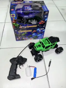 Mainan Anak Rc Avengers Cas asap