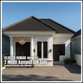 Rumah Strategis 5 Menit dari Tugu Kartasura, Nyaman & Asri