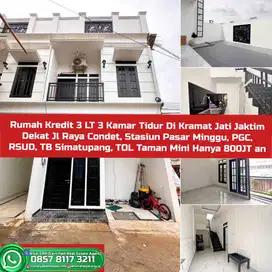 Rumah KPR Di Condet Jakarta Dekat Jl Raya Condet Stasiun TB Simatupang