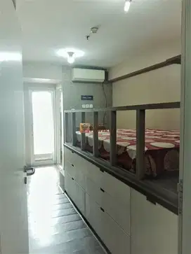 Dijual Murah Apartemen Studio 21m2 Green Bay Pluit Greenbay Furnished