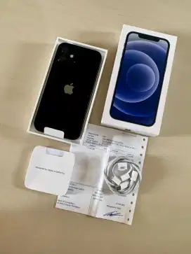 Iphone 12 128gb Black IBOX GARANSI NOVEMBER 2025