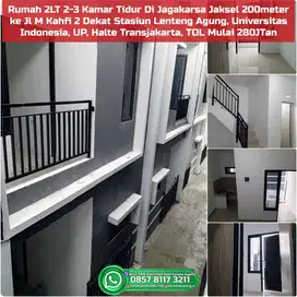 Rumah Akses Motor Di Jagakarsa Nempel Jl M Kahfi 2 Dekat Stasiun TOL U