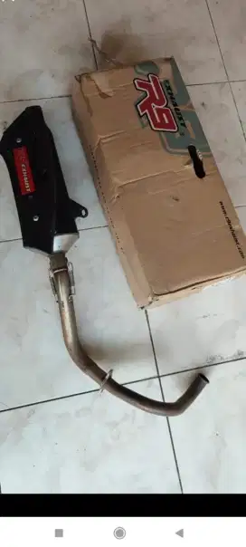 DIJUAL KNALPOT MOTOR HONDA ADV 150 MERK R9 MISANO SUARA BASS EMPUK