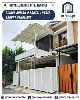 DIJUAL CEPAT RUMAH 2 LANTAI GRIYA LOKA BSD .HRB184.