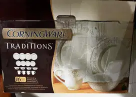 Corningware Set 16 Pieces impor