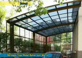 Kanopi Carport Kantor Bengkel Toko Dealer Klinik Balkoni  Apotik