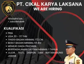 DIBUTUHKAN SEGERA SECURITY