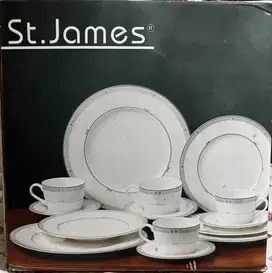 St James Dinner Set 20 Pieces Tidak Pernah digunakan