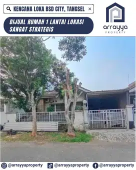 RUMAH TAHAP PEMBANGUNAN DI KENCANA LOKA BSD .MRB60.