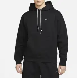 Jaket Hoodie Nike AS M Solo Swoosh Fleece Original Size XL Boxy Fit