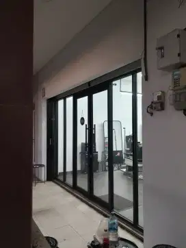 Menerima pemesanan dan pemasangan kusen aluminium,kayu dan plafon