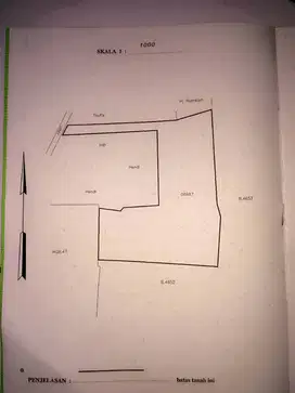 dijual tanah Jln Lamporan, pasar kemis