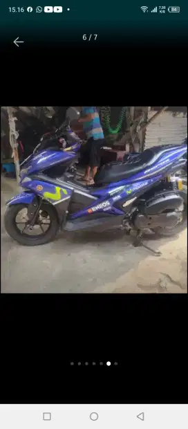 Di jual aerox non ABS th 2017,di Bintaro pdk aren