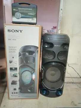 Jual speaker aktif sony karaoke