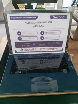 Acer AV14-52P Second