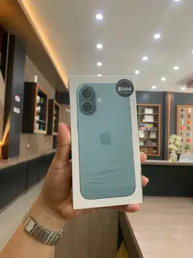Iphone 16 basic warna teal brand new