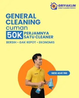 Jasa Bersih Bersih Rumah Ekonomis