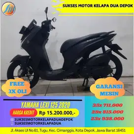 YAMAHA LEXI 125 2020 CASH/KREDIT DP MURAH SYARAT MUDAH