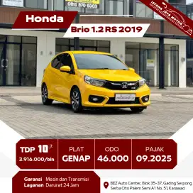 [TDP 10JT] HONDA BRIO 1.2 RS AT 2019