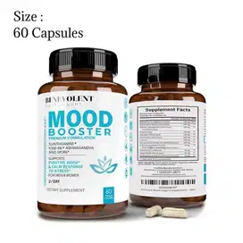 Benevolent Nourishment Mood Booster KSM-66 Ashwagandha