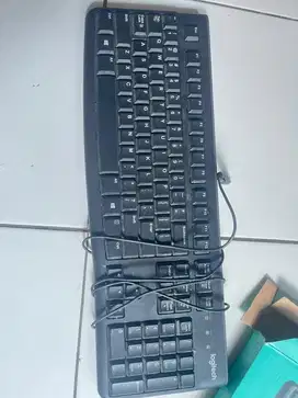 Keyboard Logitech K120 - second like new kondisi mulus, fungsi normal