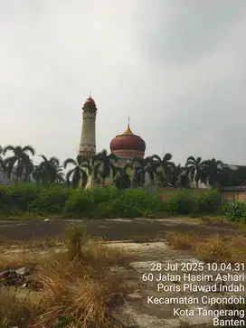 Dijual tanah jl raya cipondoh