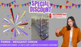 Rak minimarket gondola