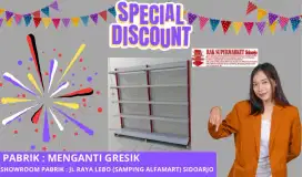 Rak minimarket Gondola