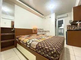 Langsung ke Mall! Studio 21m² Furnished Green Bay Pluit Lantai Rendah