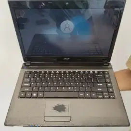 ACER A 4738Z core i5 M450 RAM4GB,SSD128GB/HDD500GB,KONDISI MULUS